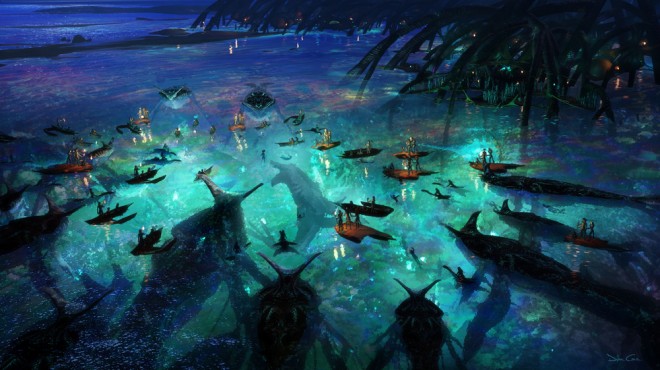 Concept art from Avatar: Fire and Ash